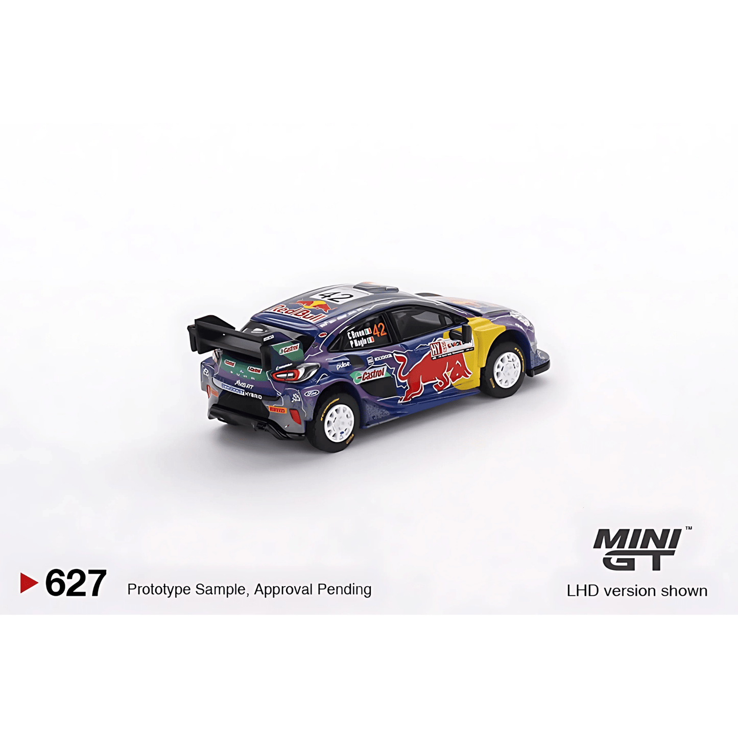 Ford Puma Rally1 #42 M - Sport Ford WRT 2022 Rally Italia Sardegna 2nd Place Mini GT 1/64 - MGT00627 - L