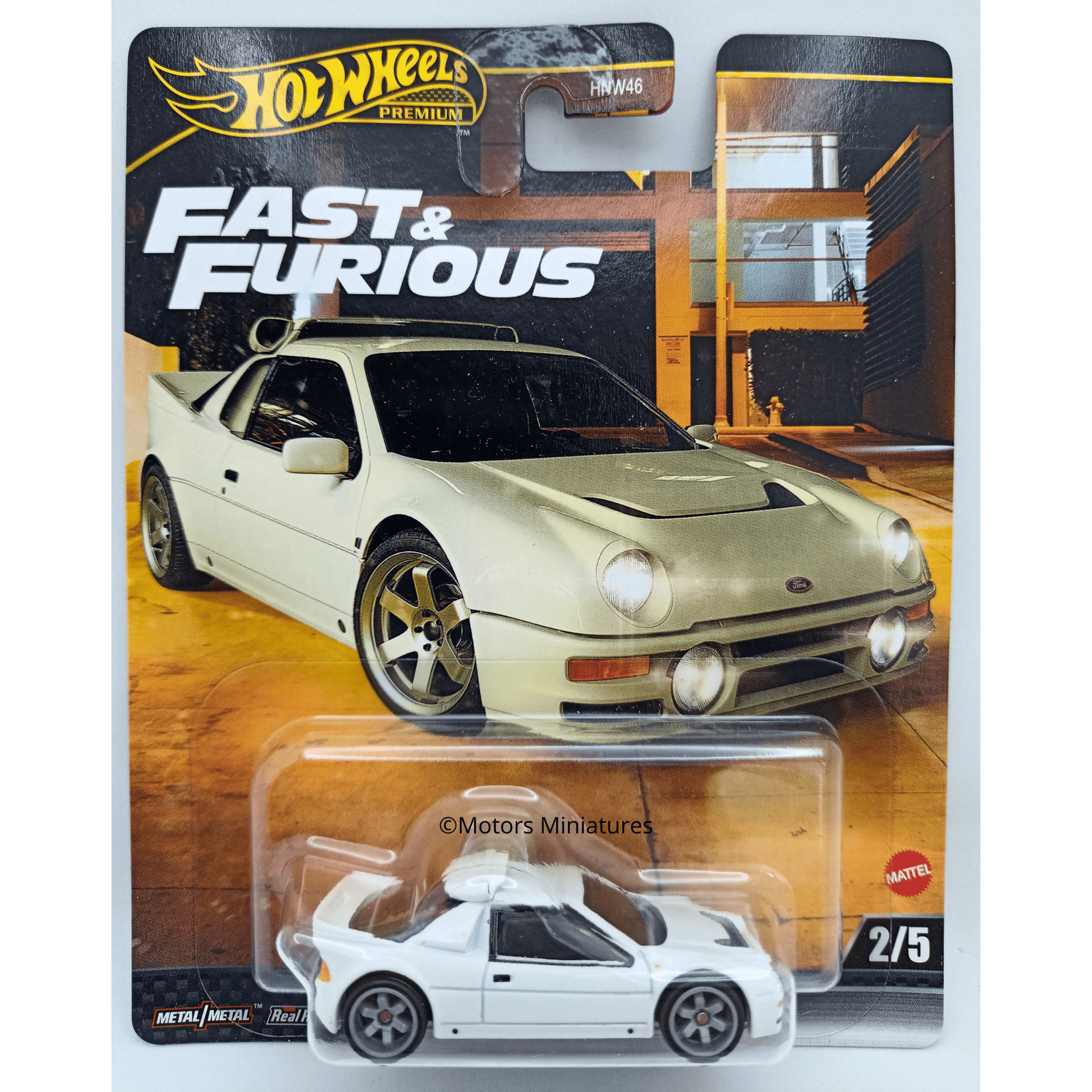 Ford RS200 Fast and Furious Hotwheels 1/64 - HVR60 - HNW46