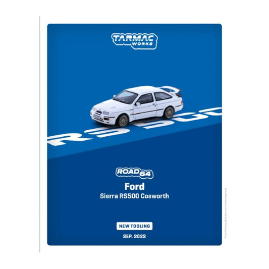 Ford Sierra RS500 Cosworth Tarmac Works 1/64 - TC-T64R058WHT