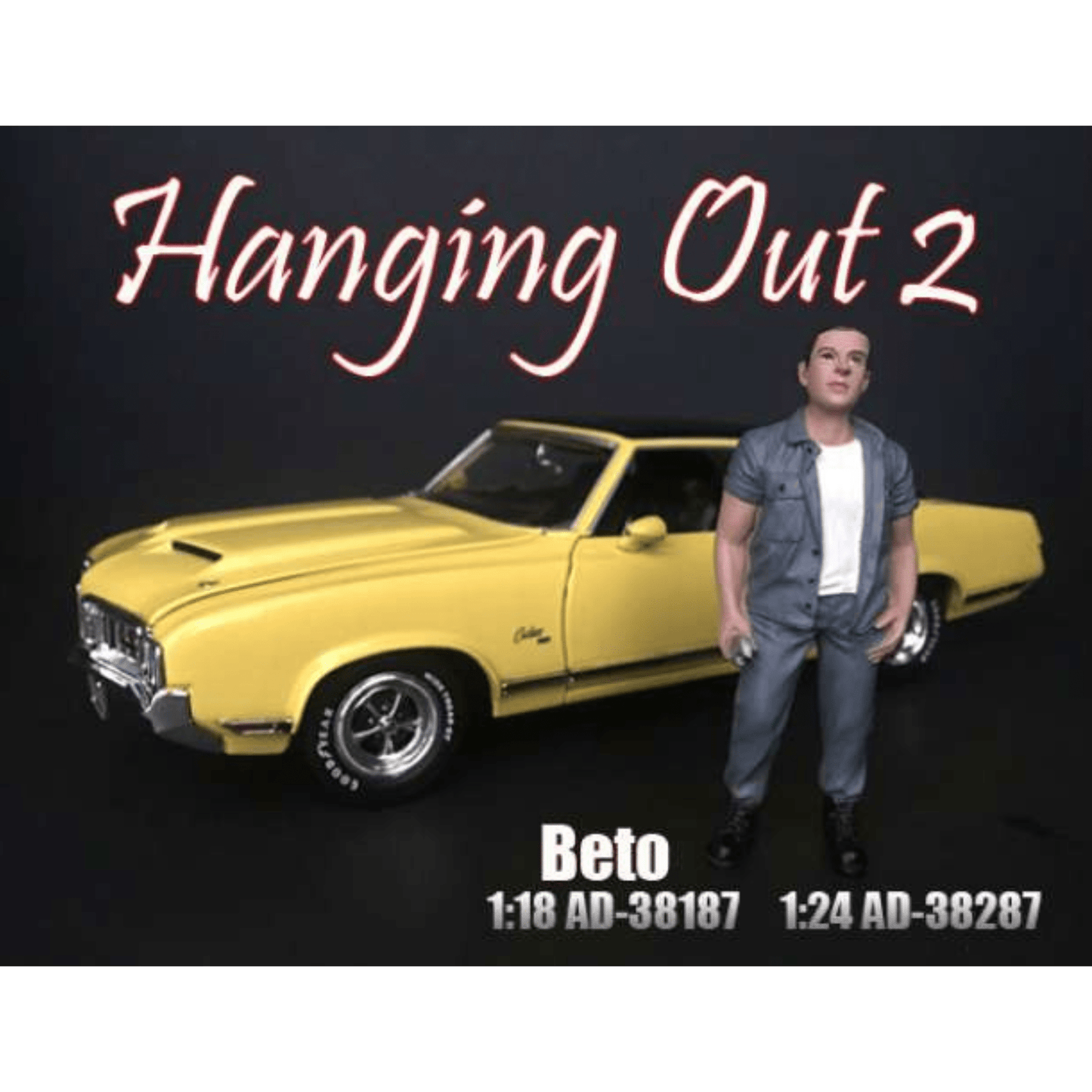 Hanging Out 2 Beto American Diorama 1/18 - AD38187