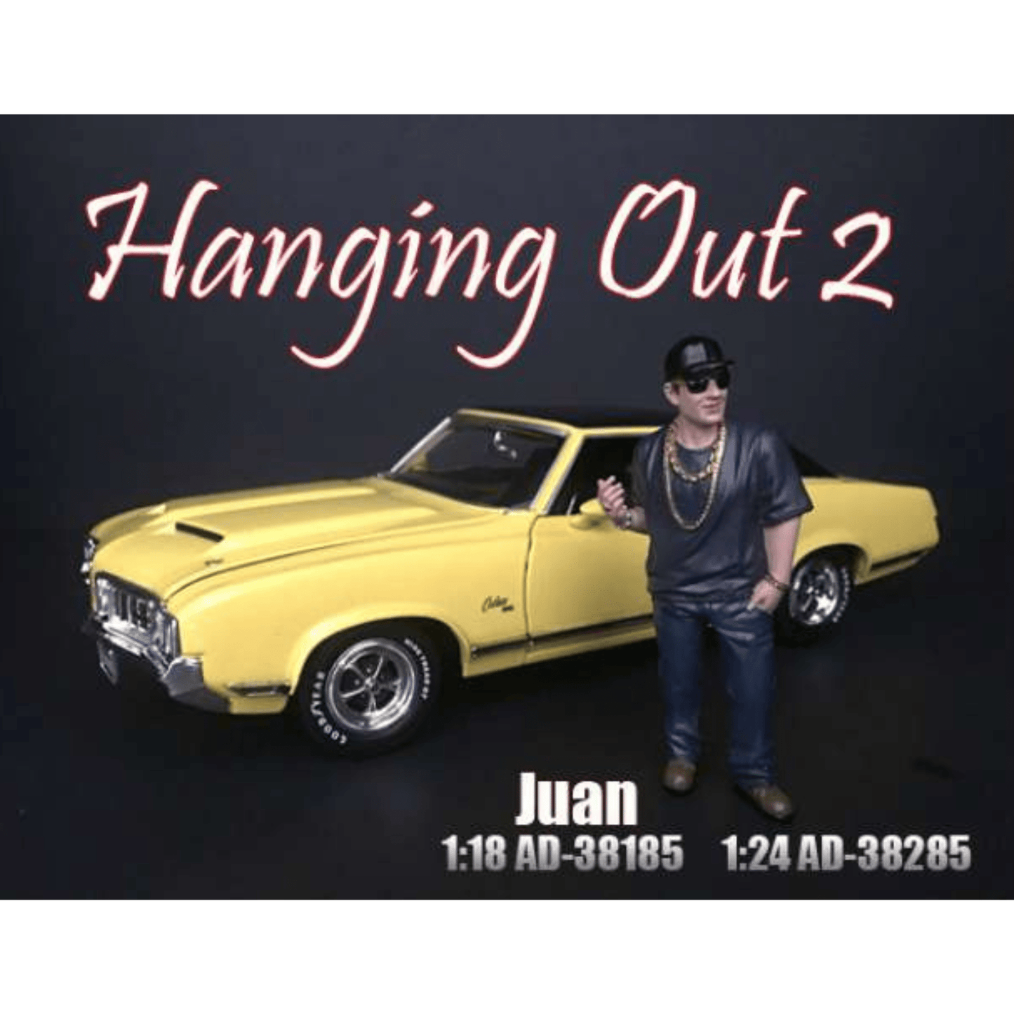 Hanging Out 2 Juan American Diorama 1/18 - AD38185