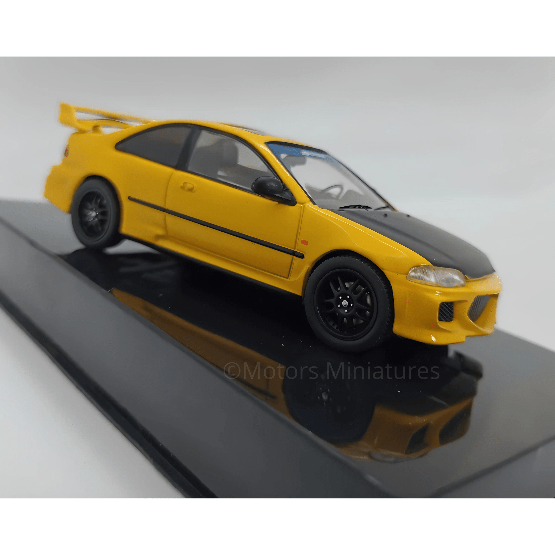 Honda Civic EJ1 Coupe 1995 Jaune Ixo Models 1/43 - IXCLC528N.22