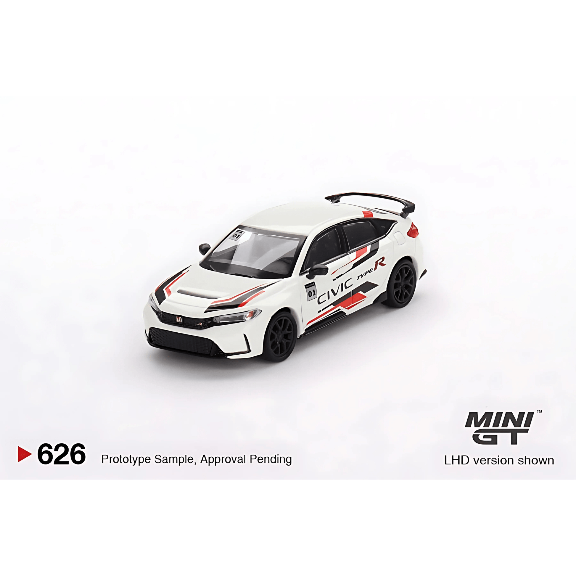 Honda Civic Type R LHD 2023 Honda Thanks Day Vietnam Mini GT 1/64 - MGT00626 - L