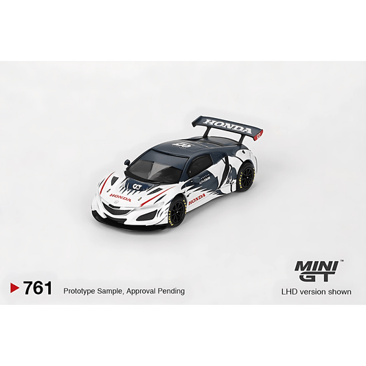 Honda NSX GT3 EVO AlphaTauri Yuki Tsunoda 2023 Red Bull Formula Nurburgring Mini GT 1/64 - MGT00761 - L