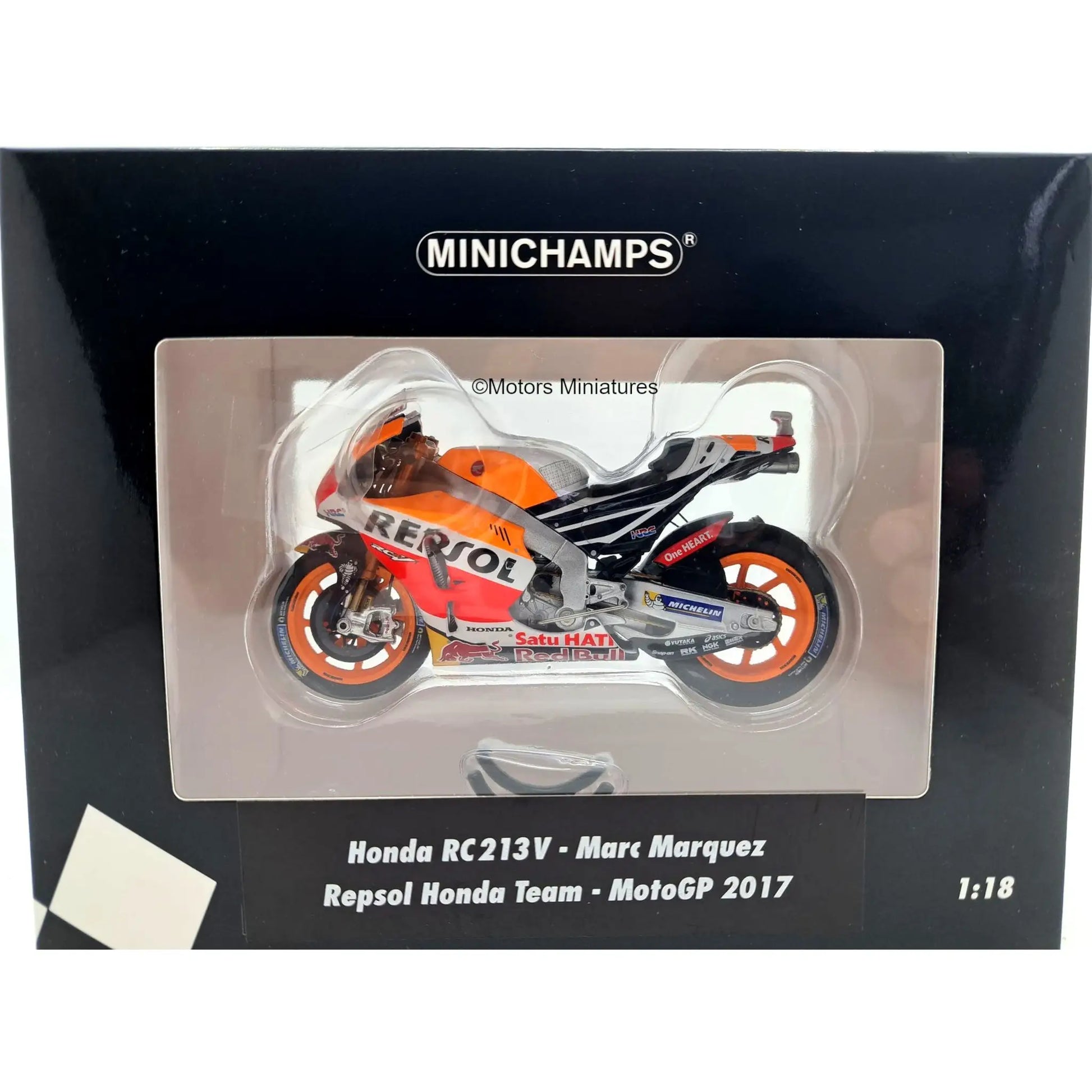 Miniature Honda RC213V #93 Marc Marquez MotoGP Minichamps 1/18 – Motors  Miniatures