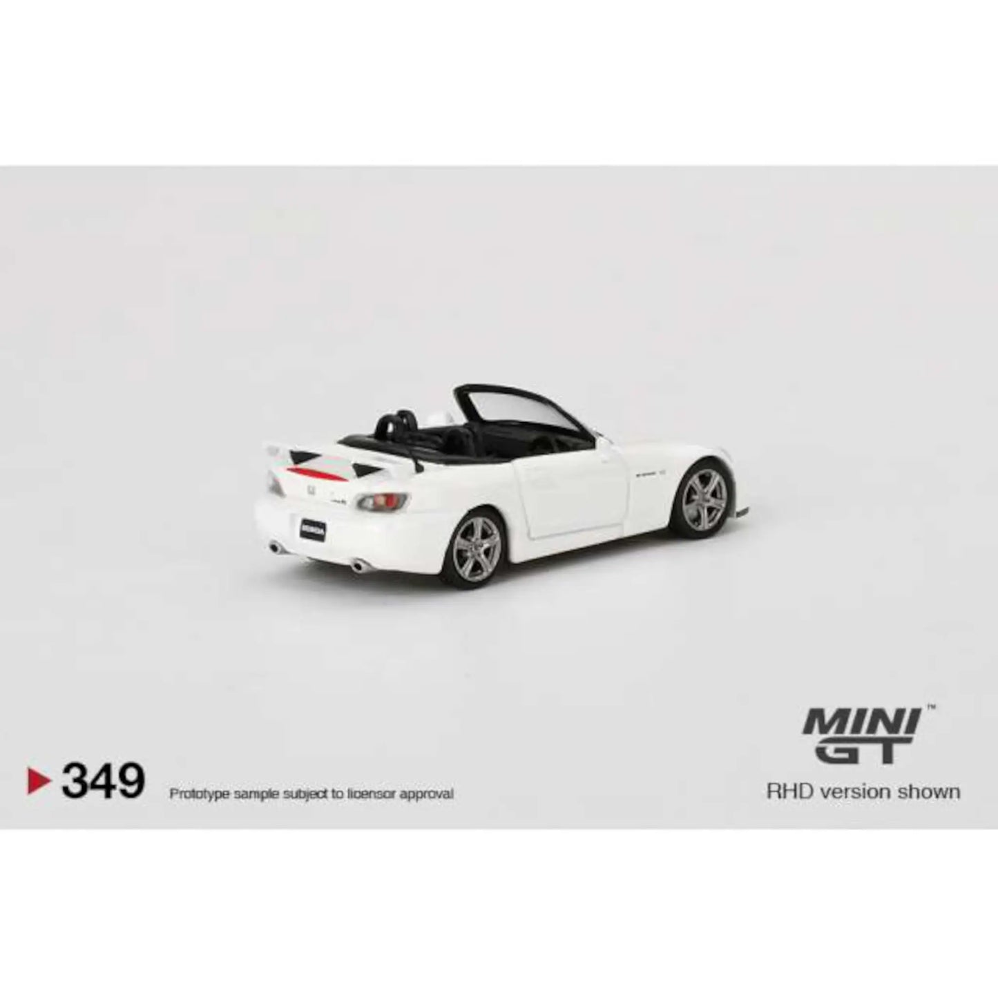 Honda S2000 AP2 Type S rhd grandprix white Mini GT 1/64 | Motors Miniatures