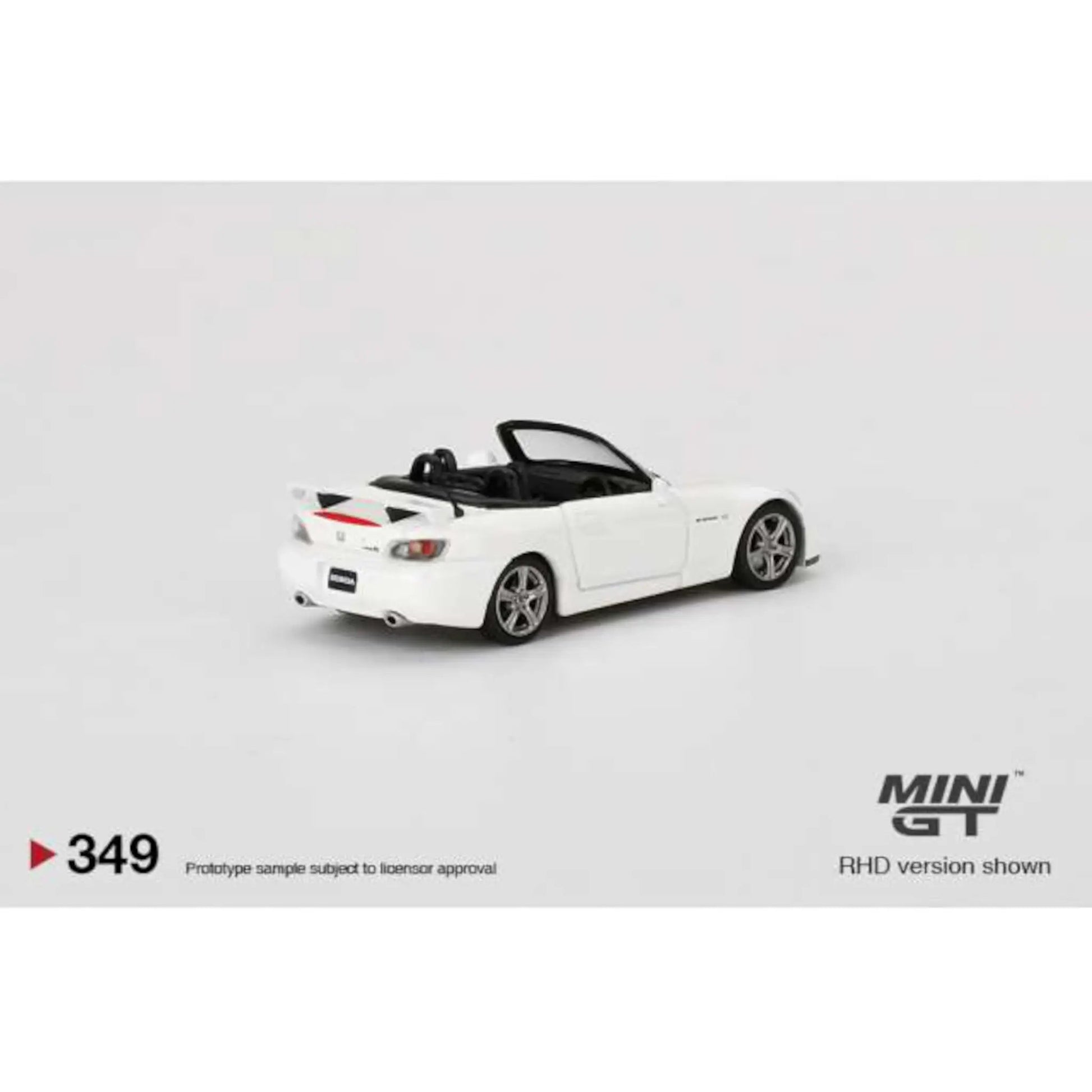 Honda S2000 AP2 Type S rhd grandprix white Mini GT 1/64 - MGT00349rhd