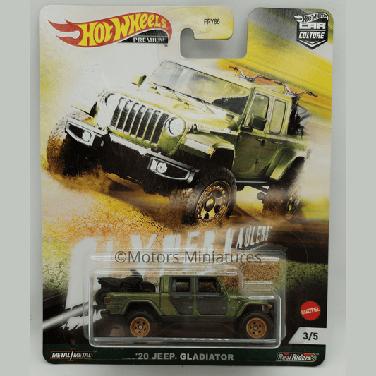 Jeep Gladiator 2020 Hotwheels 1/64 - hwmvGRJ86