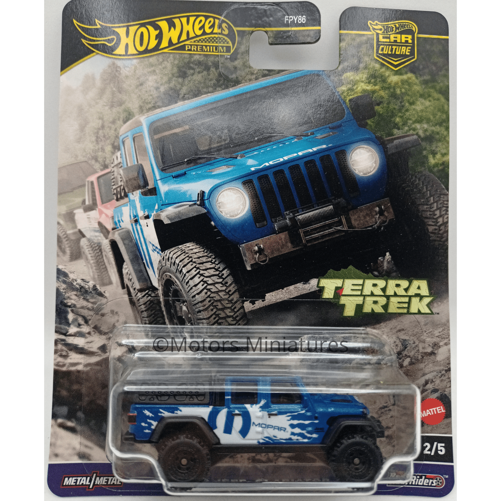 Jeep Gladiator pick - up 2020 Hotwheels 1/64 - HRV91