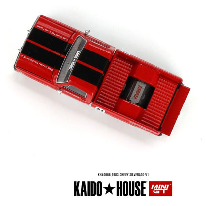 Kaido House Chevrolet Silverado Kaido V1 pick-up Mini GT 1/64 - MGTKHMG066