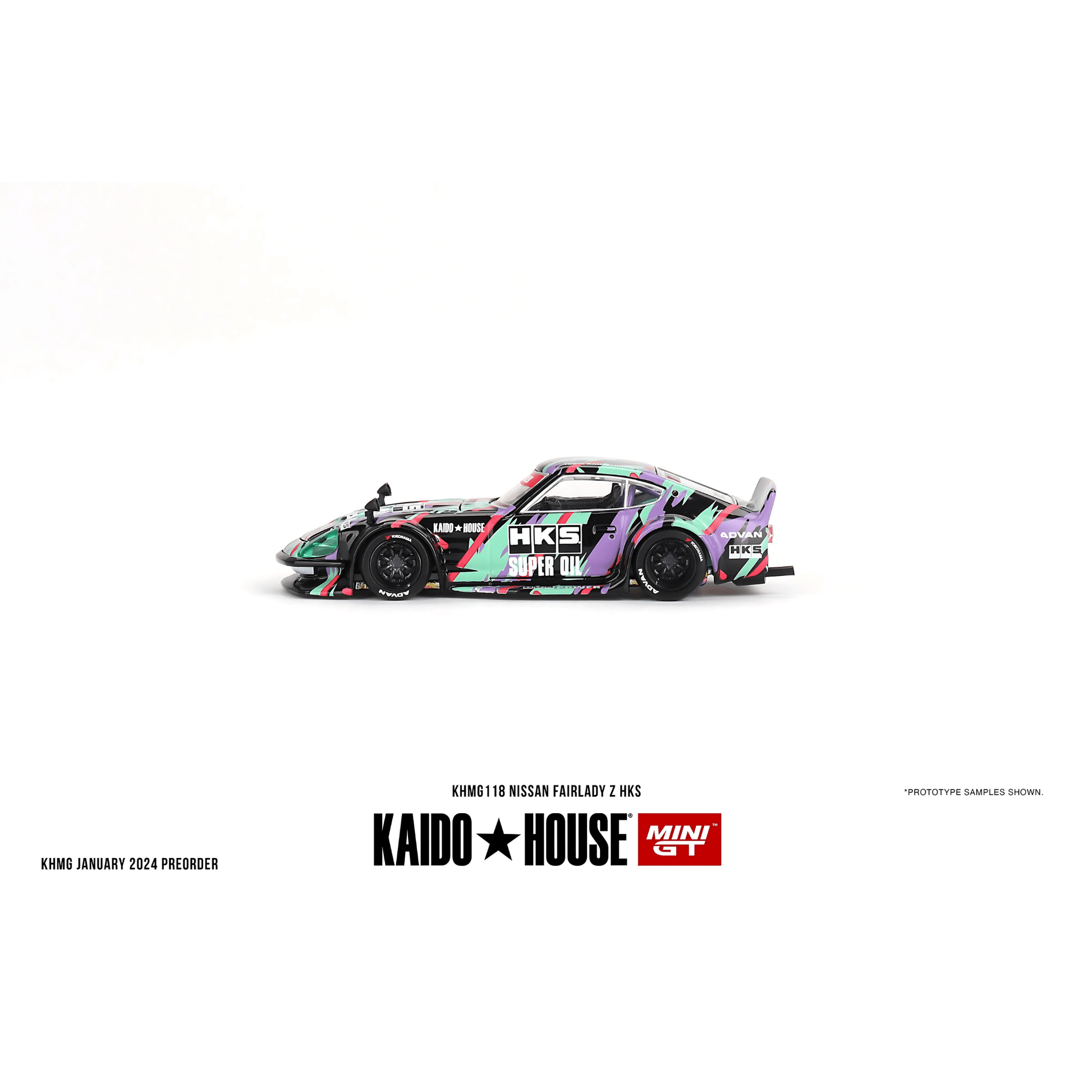 Kaido House Nissan Fairlady Z HKS Mini GT 1/64 - KHMG118