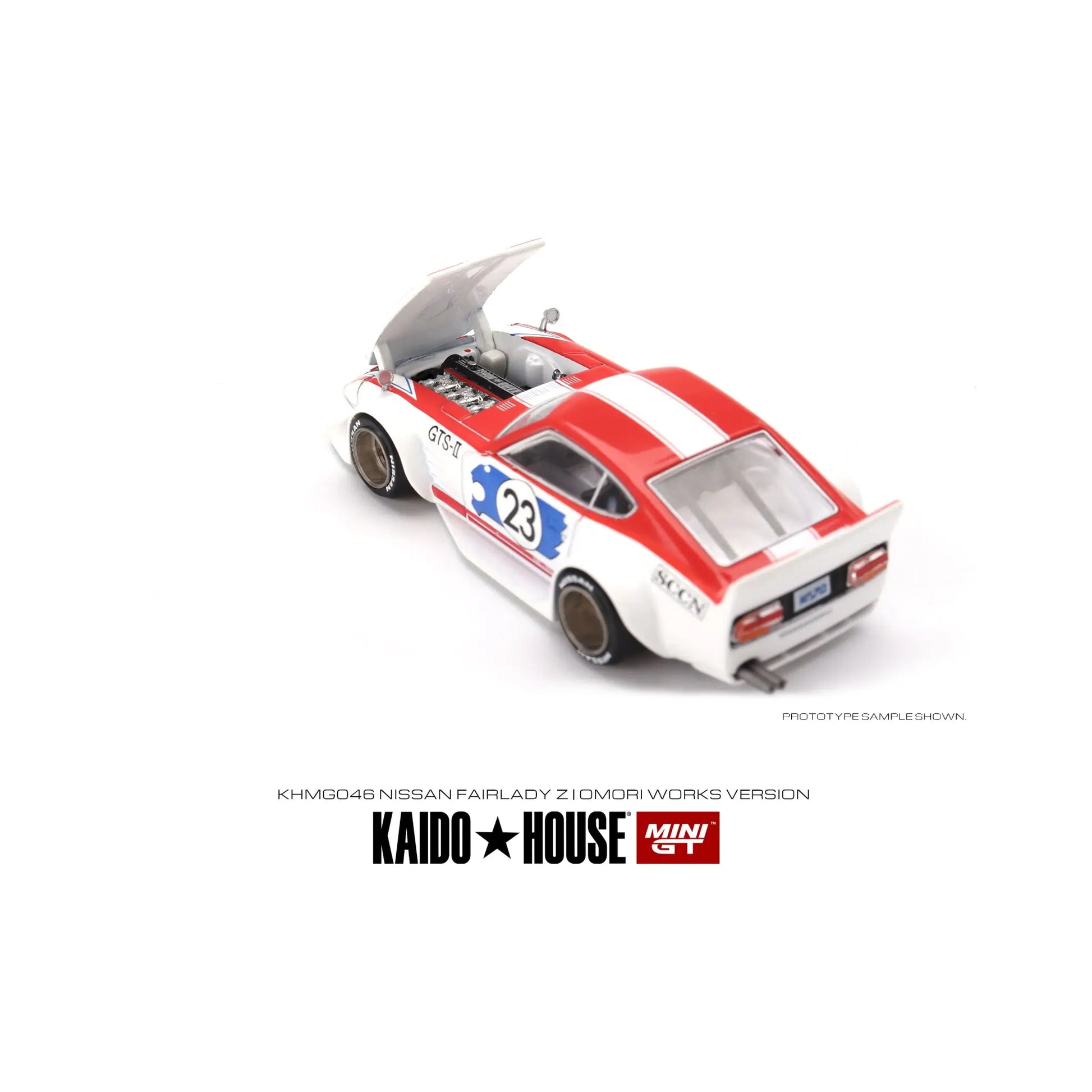 Kaido House Nissan Fairlady Z Kaido GT Omori Works Mini GT 1/64 | Motors Miniatures