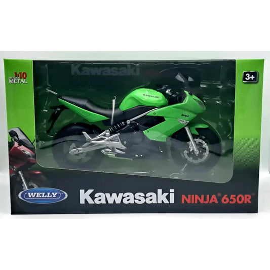 Kawasaki Ninja 650R 2009 Welly 1/10 - welly62803gn