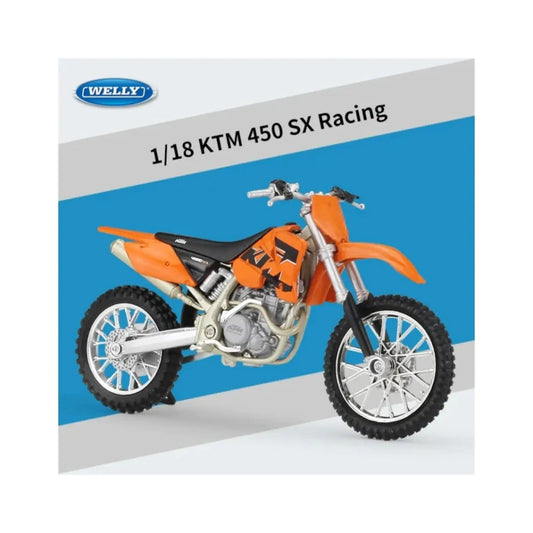 KTM 450 SX Racing Welly 1/18 - welly12814