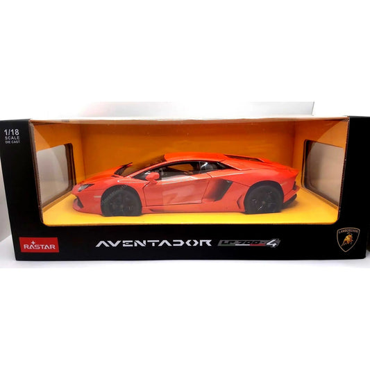Lamborghini Aventador LP700-4 Orange Rastar 1/18 - rastar61300o