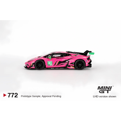 Lamborghini Huracan GT3 EVO2 #83 Iron Dames 2023 IMSA 24H Daytona LHD Mini GT 1/64 - MGT00772 - L