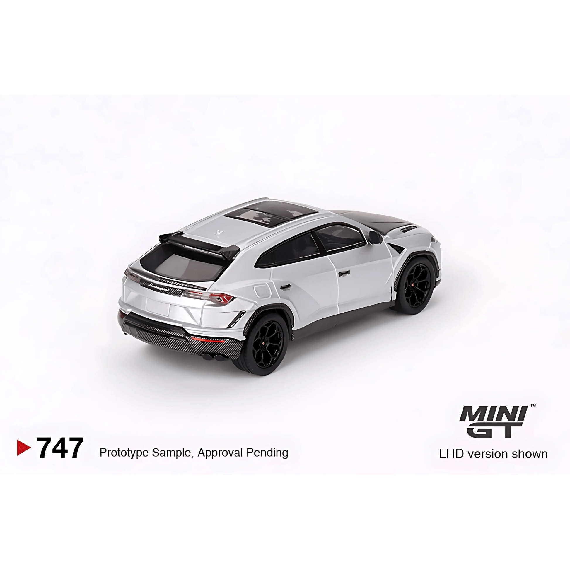 Lamborghini Urus Performante Grigio Nimbus LHD Mini GT 1/64 - MGT00747 - L