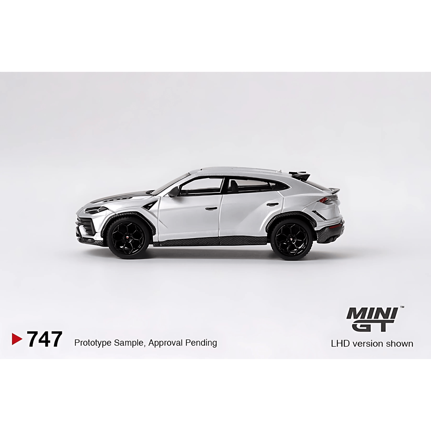 Lamborghini Urus Performante Grigio Nimbus LHD Mini GT 1/64 - MGT00747 - L