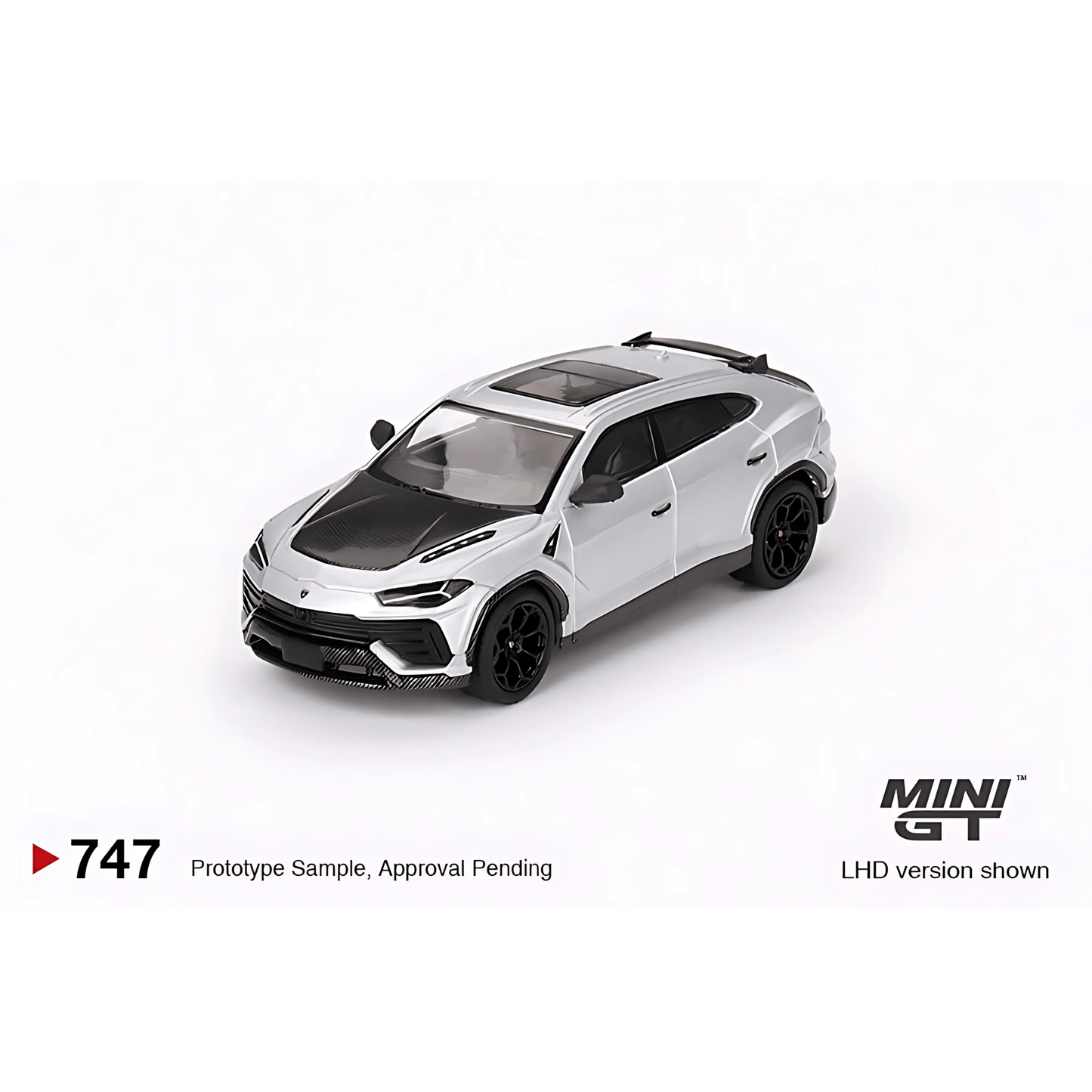 Lamborghini Urus Performante Grigio Nimbus LHD Mini GT 1/64 - MGT00747 - L