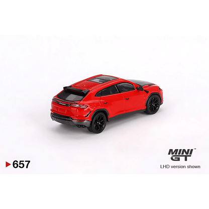 Lamborghini Urus Performante Rosso Mars LHD Mini GT 1/64 - MGT00657 - L