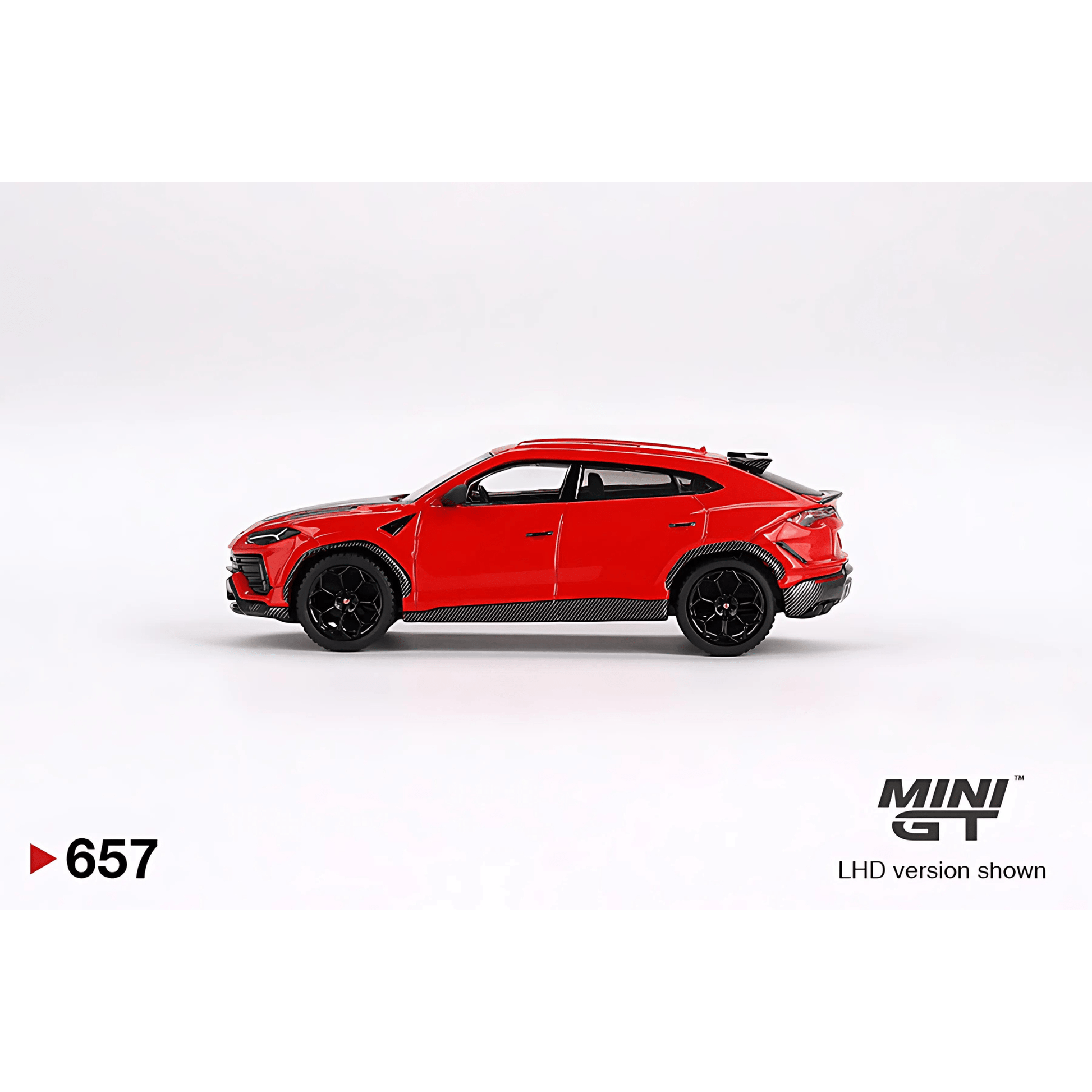 Lamborghini Urus Performante Rosso Mars LHD Mini GT 1/64 - MGT00657 - L