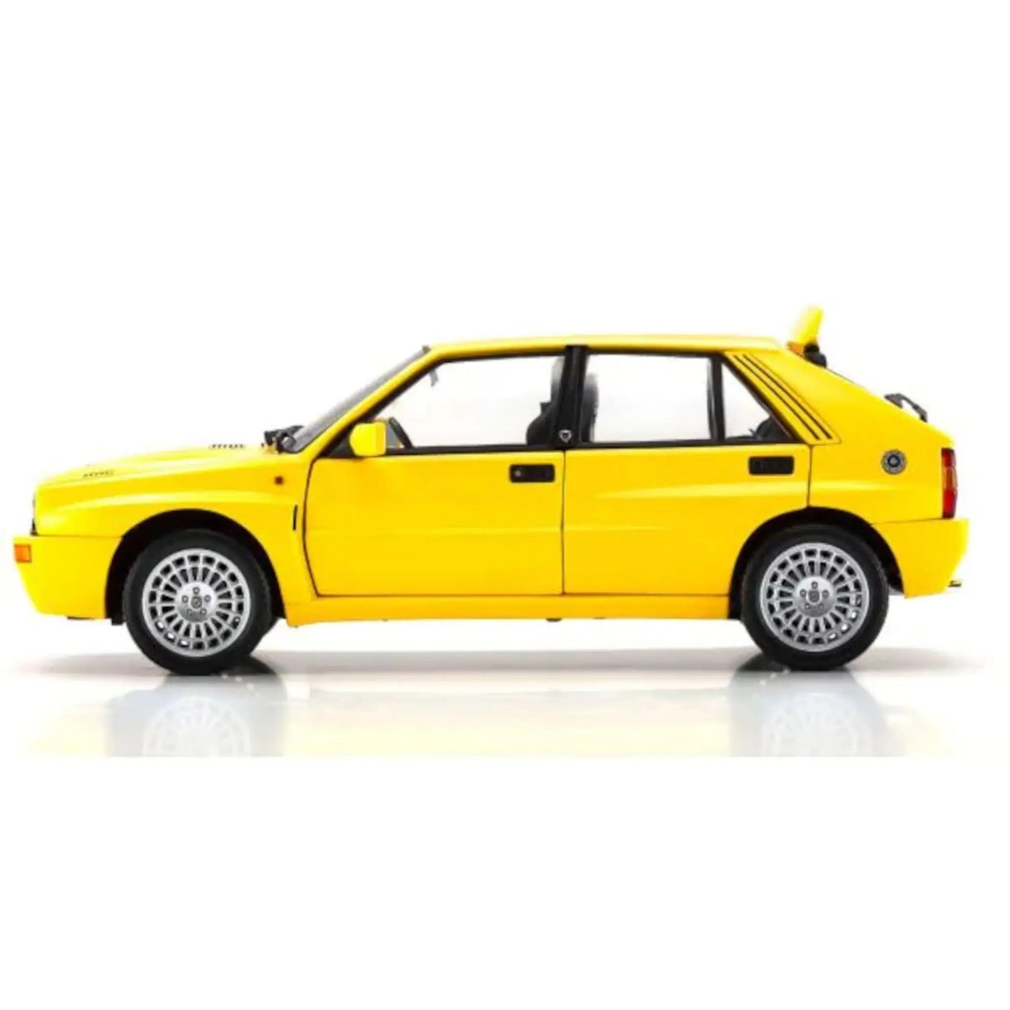 Lancia Delta HF Integrale jaune gialla Kyosho 1/18 - kyo8343y
