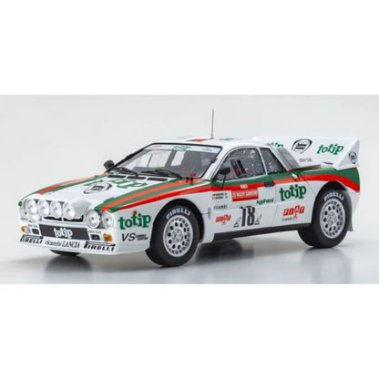 Lancia Rally 037 San Remo Rally 1983 #18 M. Biasion/T. Siviero Kyosho 1/18 - kyo8306B