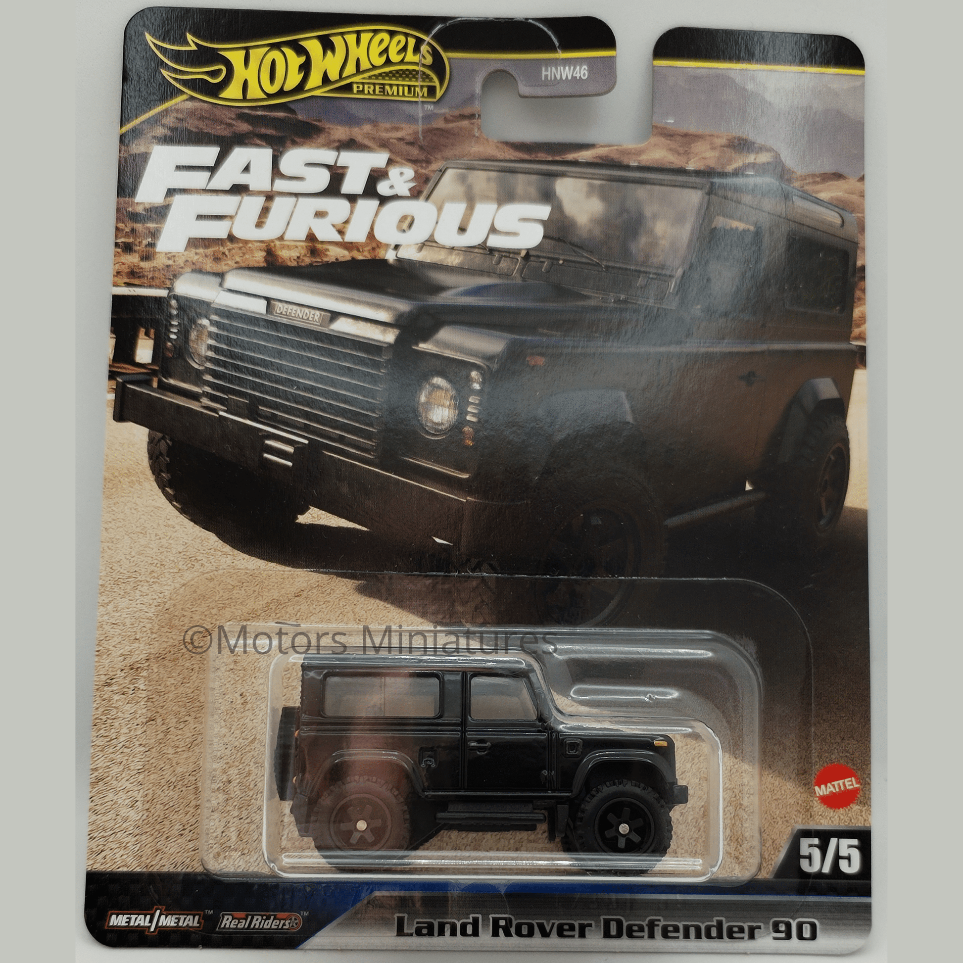 Land Rover Defender 90 Fast and Furious Hotwheels 1/64 - hwmvHYP74