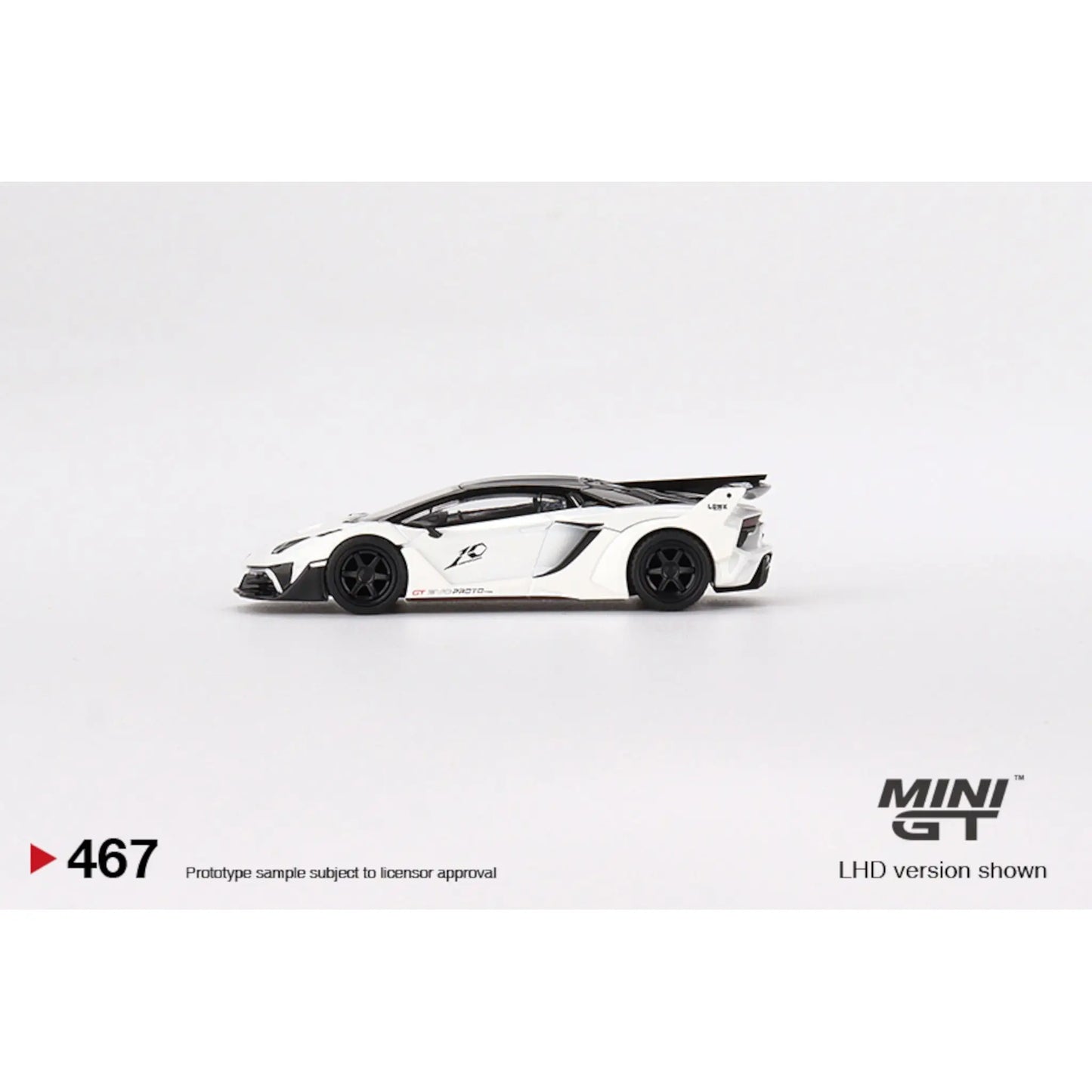 LB-Silhouette Works Lamborghini Aventador GT EVO RHD Mini GT 1/64 | Motors Miniatures