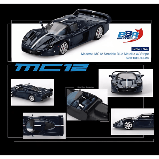 Maserati MC12 Stradale 2008 BBR 1/64 - BBRDIE6416