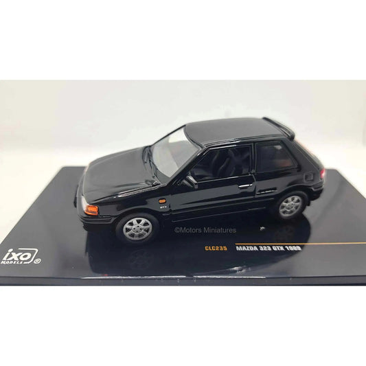 Mazda 323 GTX 1989 Black IXO Models 1/43 - CLC235