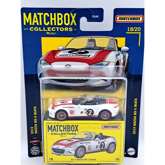 Mazda MX-5 Miata 2015 Matchbox 1/64 | Motors Miniatures