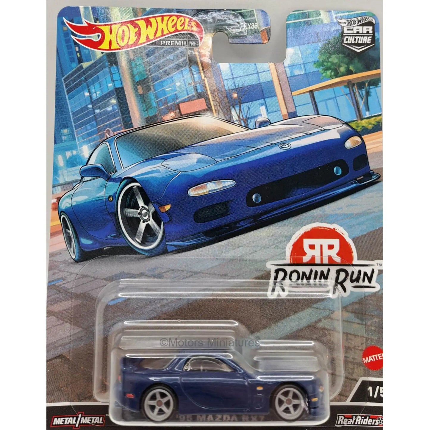 Mazda RX-7 1995 Ronin Run Hotwheels 1/64 - hwmvHCK13