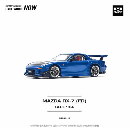 Mazda RX - 7 FD RE - AMEMIYA Widebody Pop Race 1/64 - PR640119