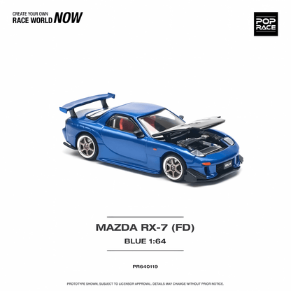 Mazda RX - 7 FD RE - AMEMIYA Widebody Pop Race 1/64 - PR640119