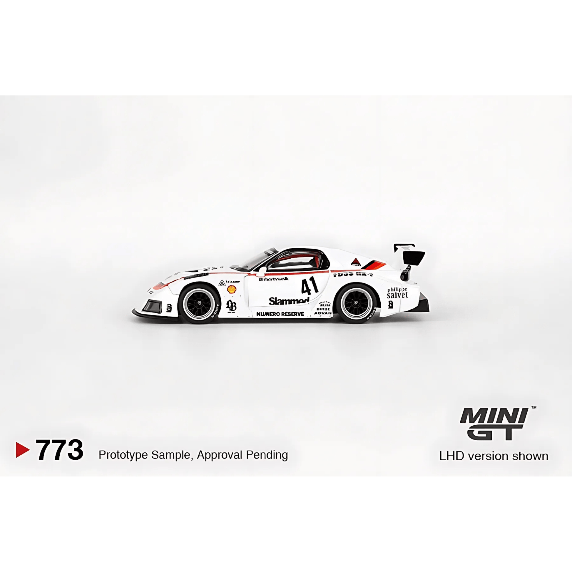 Mazda RX - 7 LB - Super Silhouette #41 Numero Reserve RHD Mini GT 1/64 - MGT00773 - R