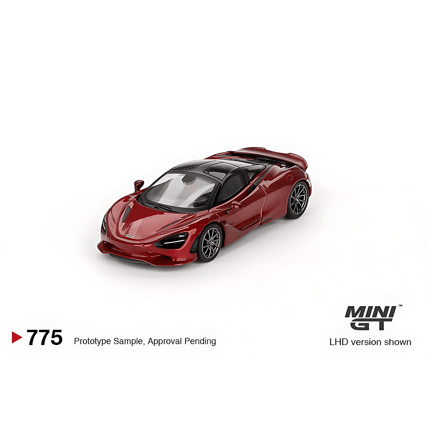 McLaren 750S Amaranth Red RHD Mini GT 1/64 - MGT00775 - R