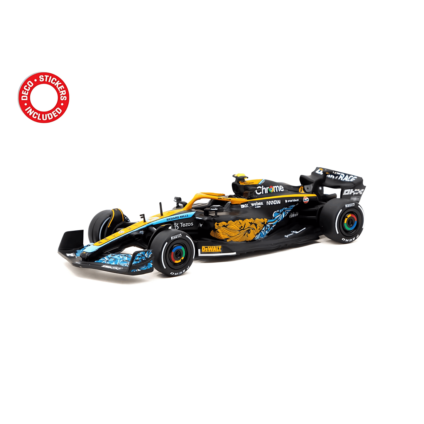 McLaren MCL36 #4 Lando Norris Abu Dhabi GP 2022 Tarmac Works & IXO Models 1/64 - T64G - F041 - LN3