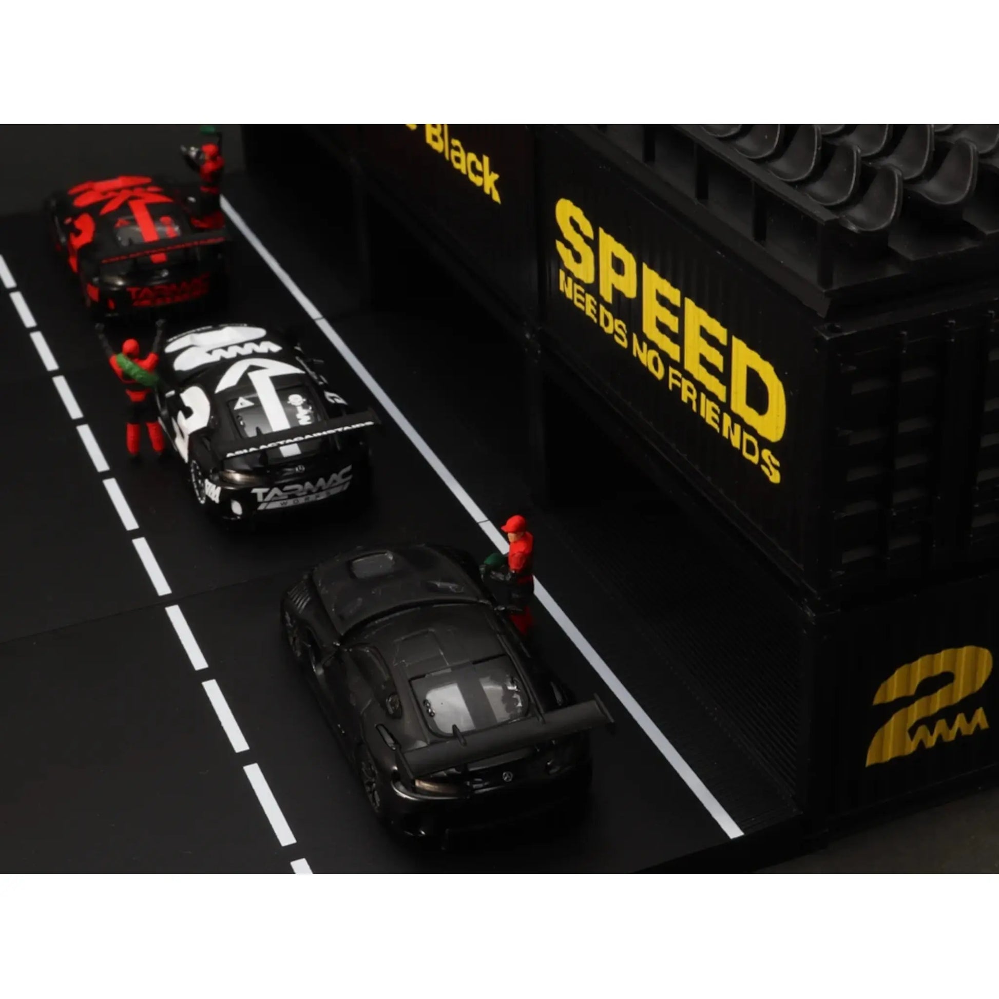 Mercedes AMG GT3 #3 Boxset Tarmac Works 1/64 | Motors Miniatures
