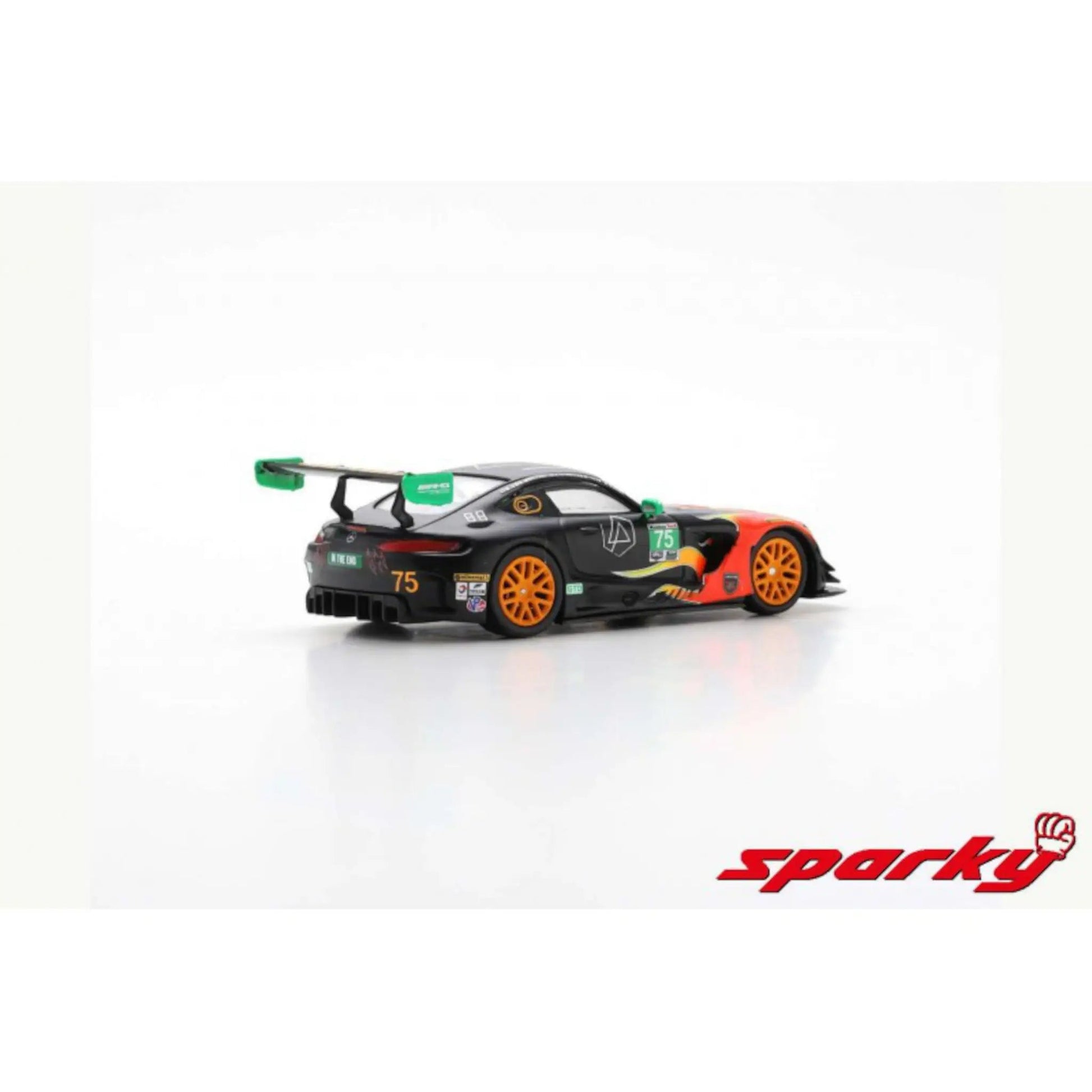 Mercedes AMG GT3 #75 SunEnergy1 Racing Petit Le Mans 2017 Sparky 1/64 - SY158