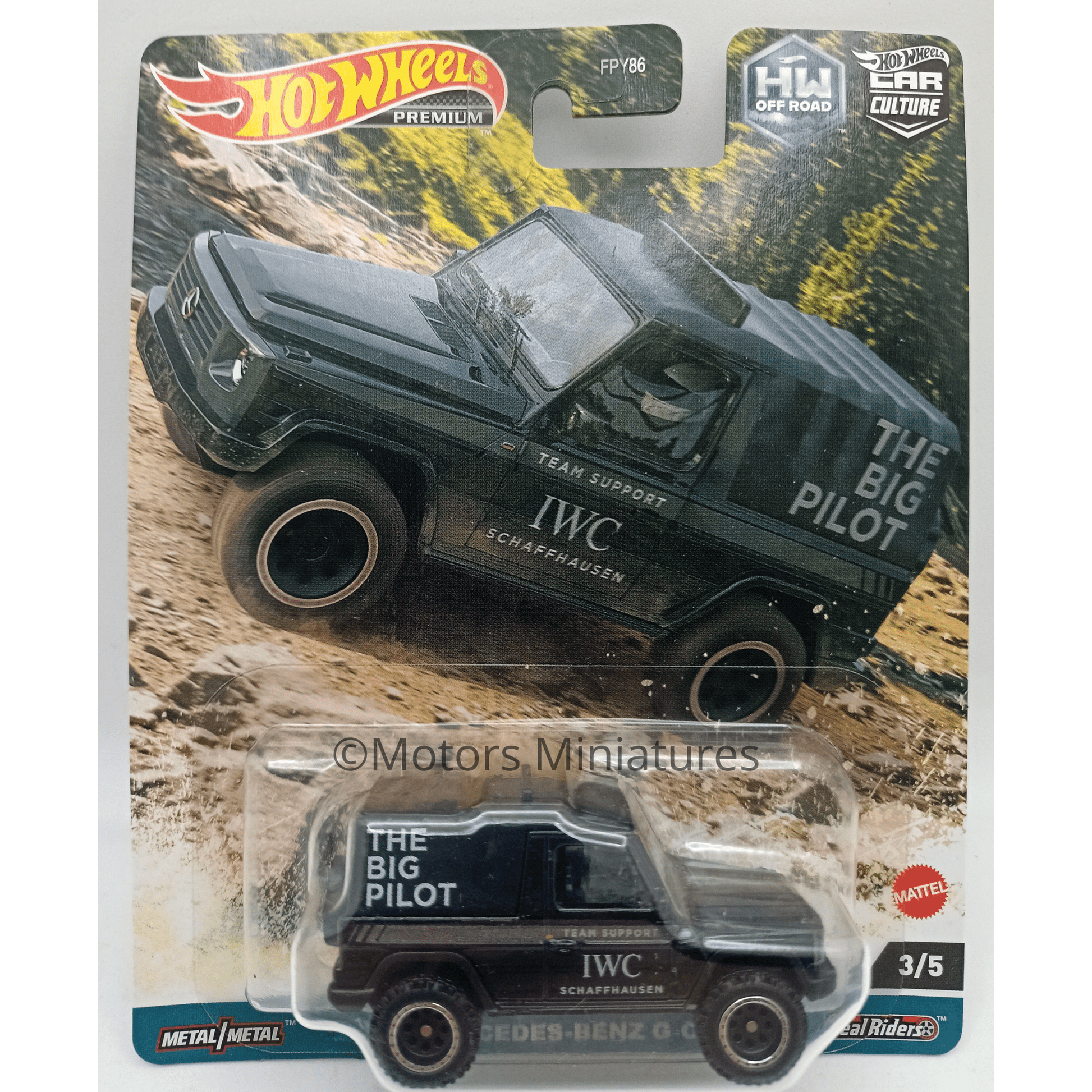 Mercedes Benz G - Class "The Big Pilot" Hotwheels 1/64 - HKC72