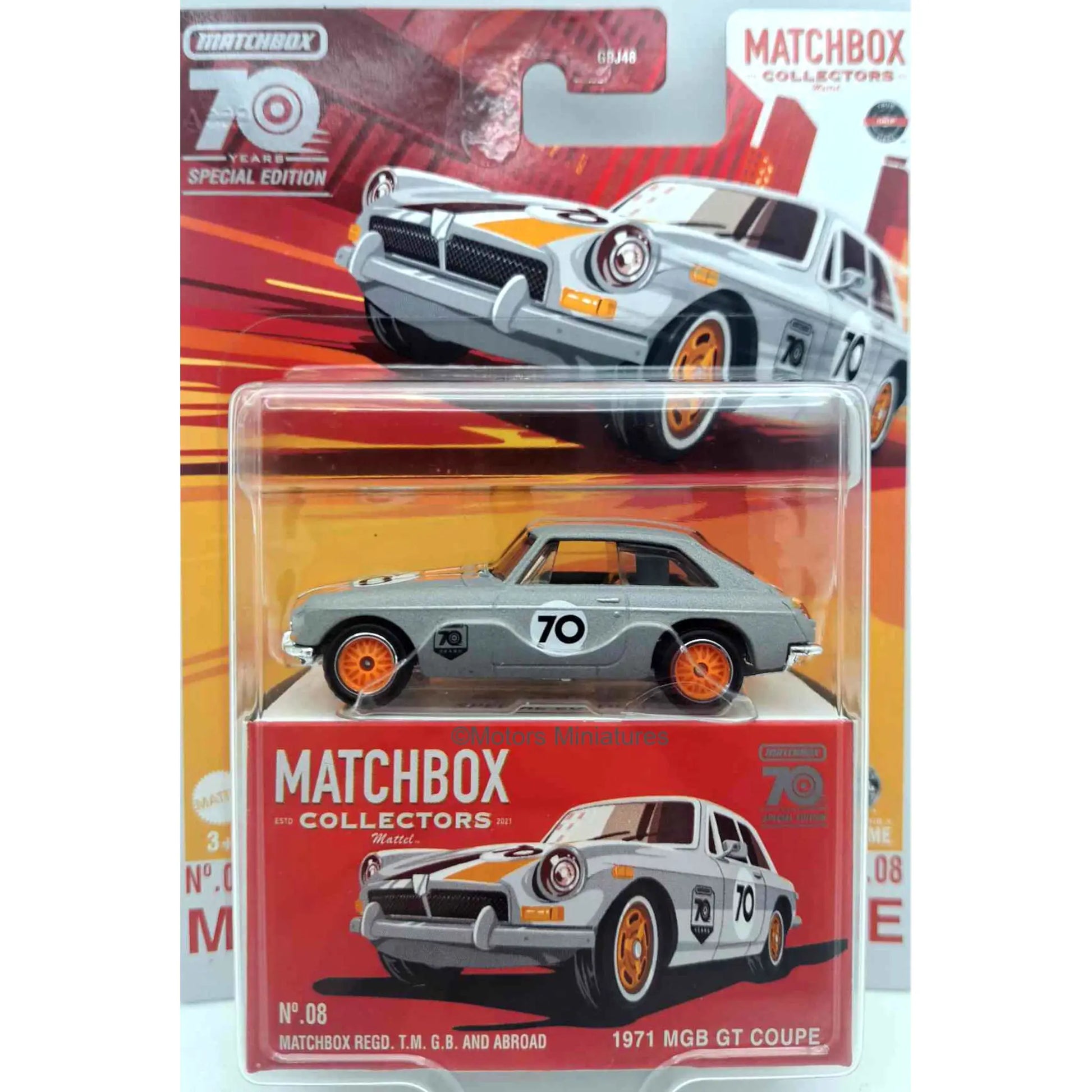 MGB GT Coupe #70 Matchbox 1/64 | Motors Miniatures
