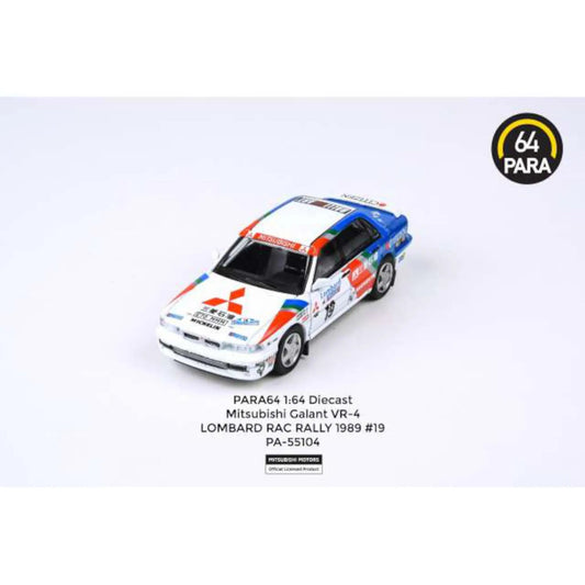 Mitsubishi Galant VR-4 LHD #19 Winner Lombard Rally RAC 1989 Para64 1/64 - pa55104