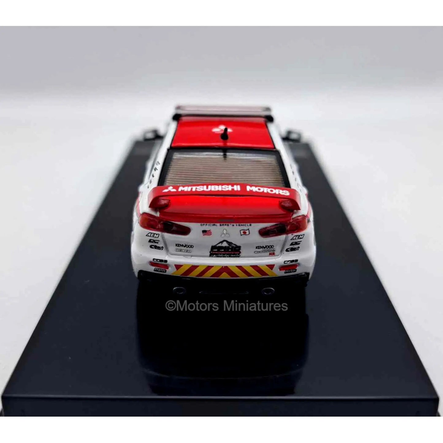 Mitsubishi Lancer Evo X Pikes Peak Safety Car Tarmac Works 1/64 | Motors Miniatures