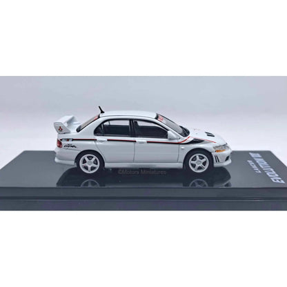 Mitsubishi Lancer GSR Evolution 7 Rally Style Version Hobby Japan 1/64 | Motors Miniatures