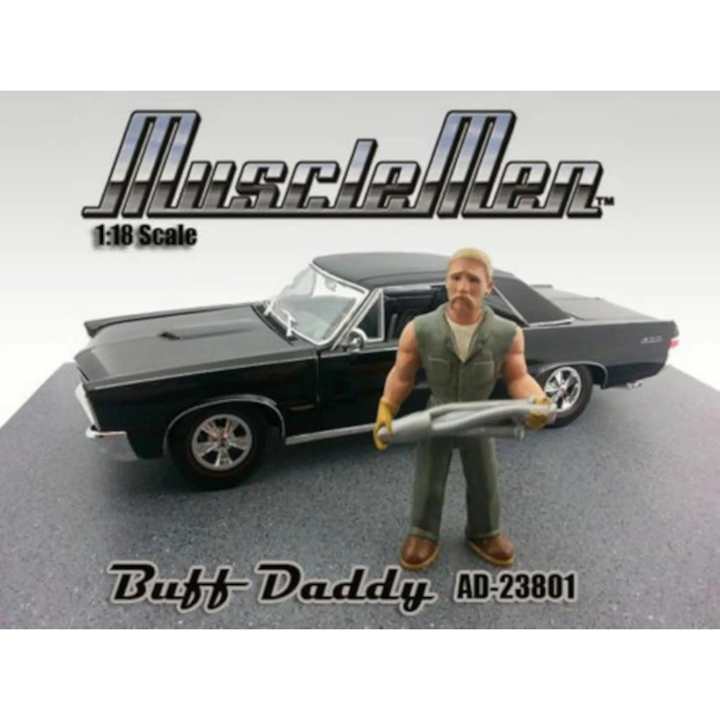 Musclemen Buff Daddy American Diorama 1/18 | Motors Miniatures