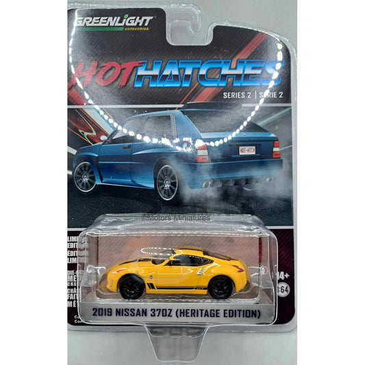 Nissan 370Z 2019 Heritage Edition Hot Hatches série 2 Greenlight 1/64 - gl63020-1