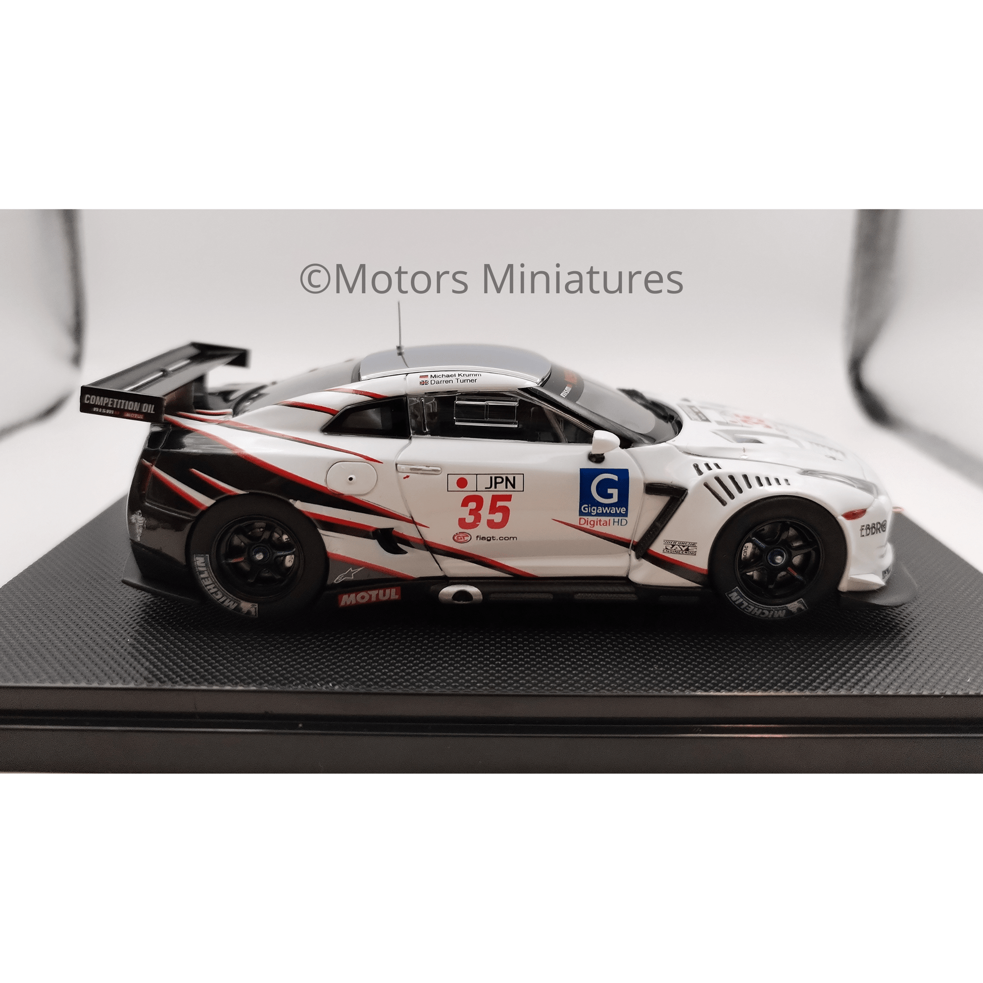 Nissan GT - R GT1 #35 Silverstone 2009 Ebbro 1/43 - 44305