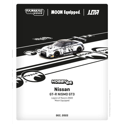 Nissan GT-R Nismo GT3 Legion of racers 2022 Moon Equipped Tarmac Works 1/64 - TC-T64-035ME