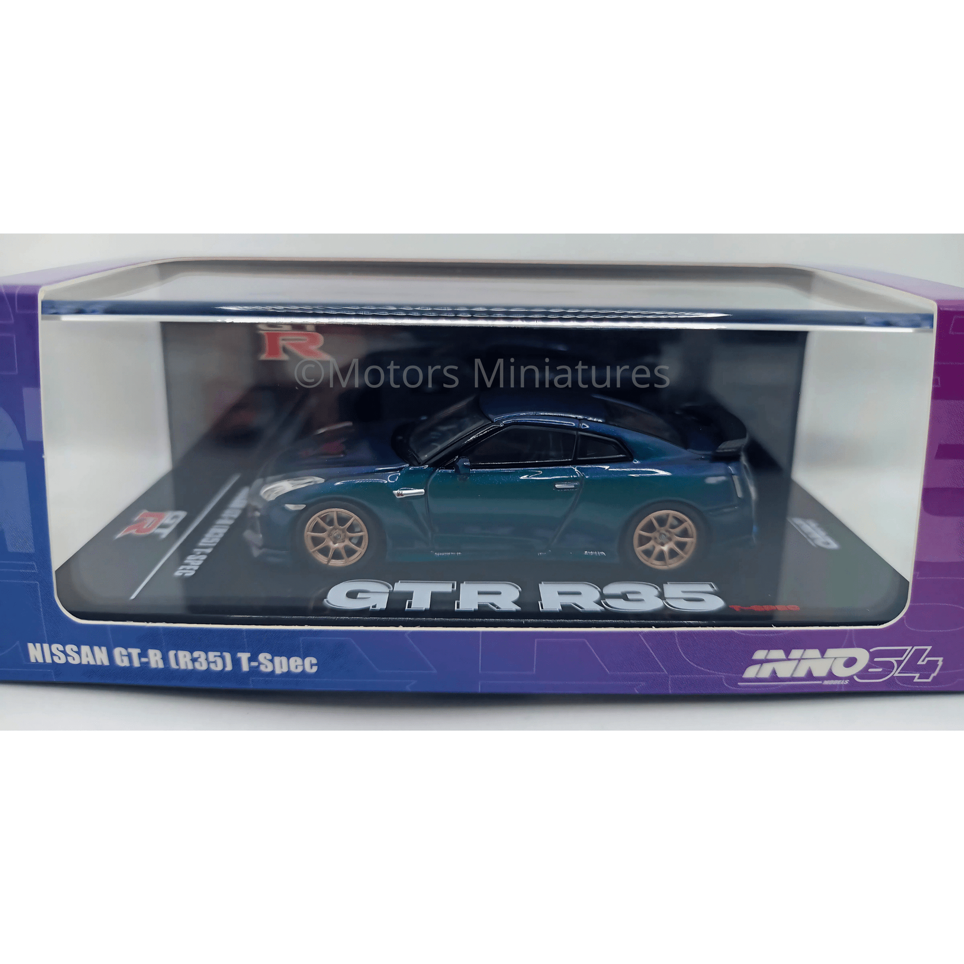 Nissan GT - R R35 T - Spec Midnight Purple Inno64 1/64 - in64 - R35TS - MP